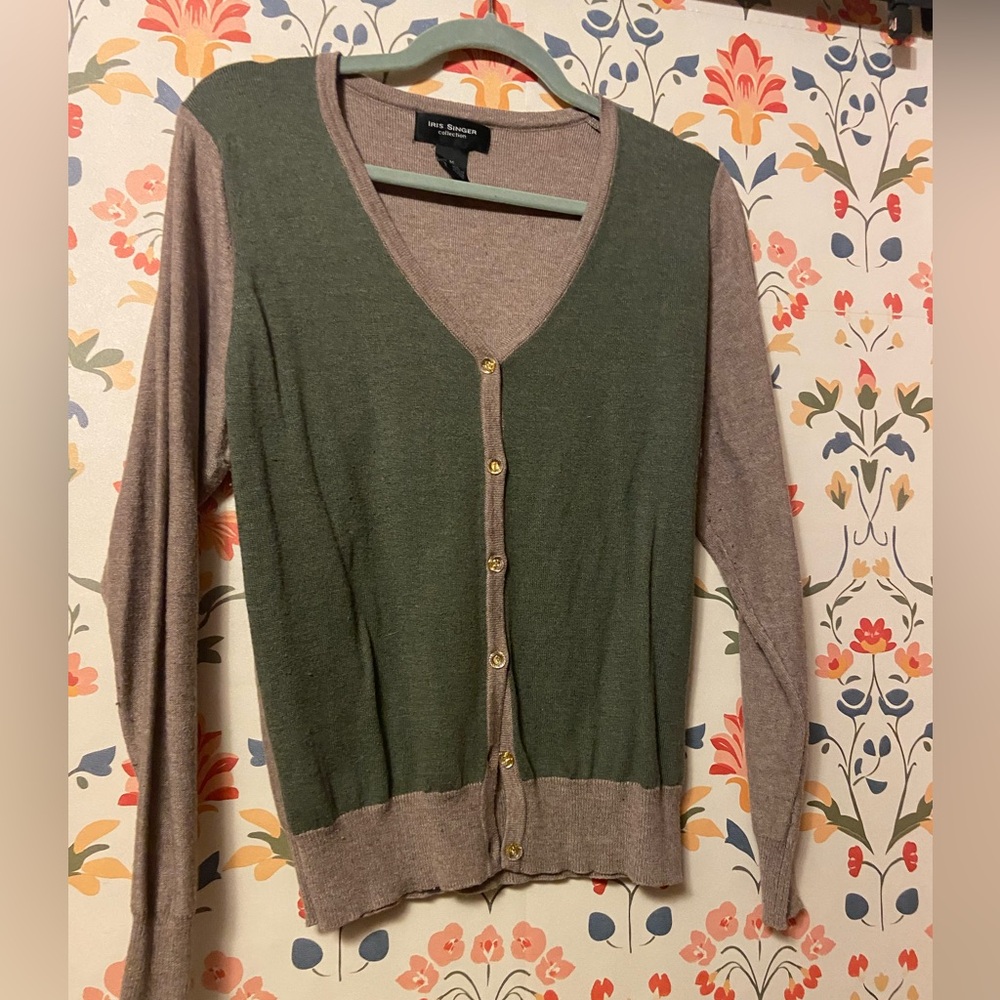 Iris Singer collection wool blend Cardigan